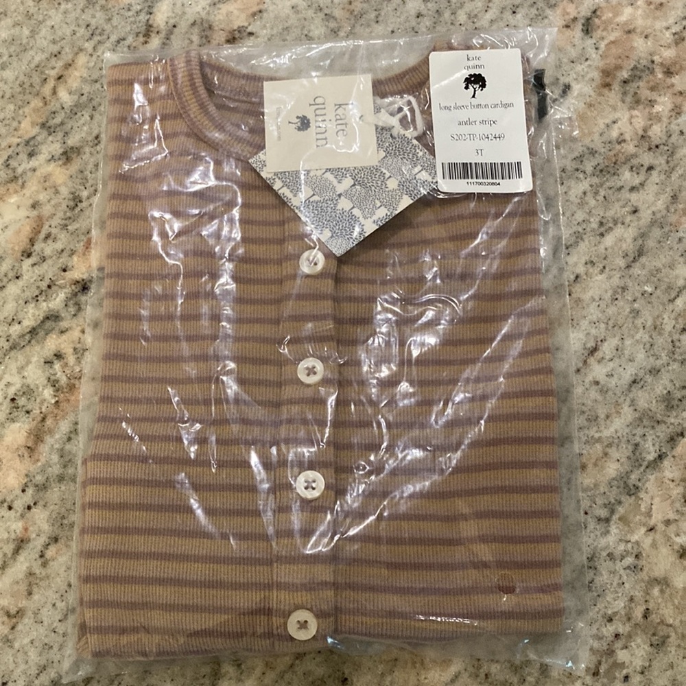 NWT Kate Quinn organic cotton cardigan - Picture 3 of 4